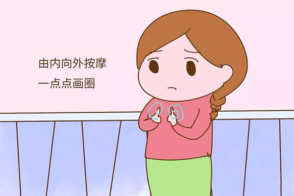 按摩乳房，通乳腺去结节吗？